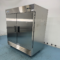 Avantco Double Door Reach In Refrigerator image 1